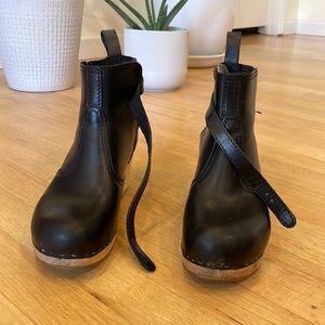 Swedish Hasbeens Chelsea Mule Boot